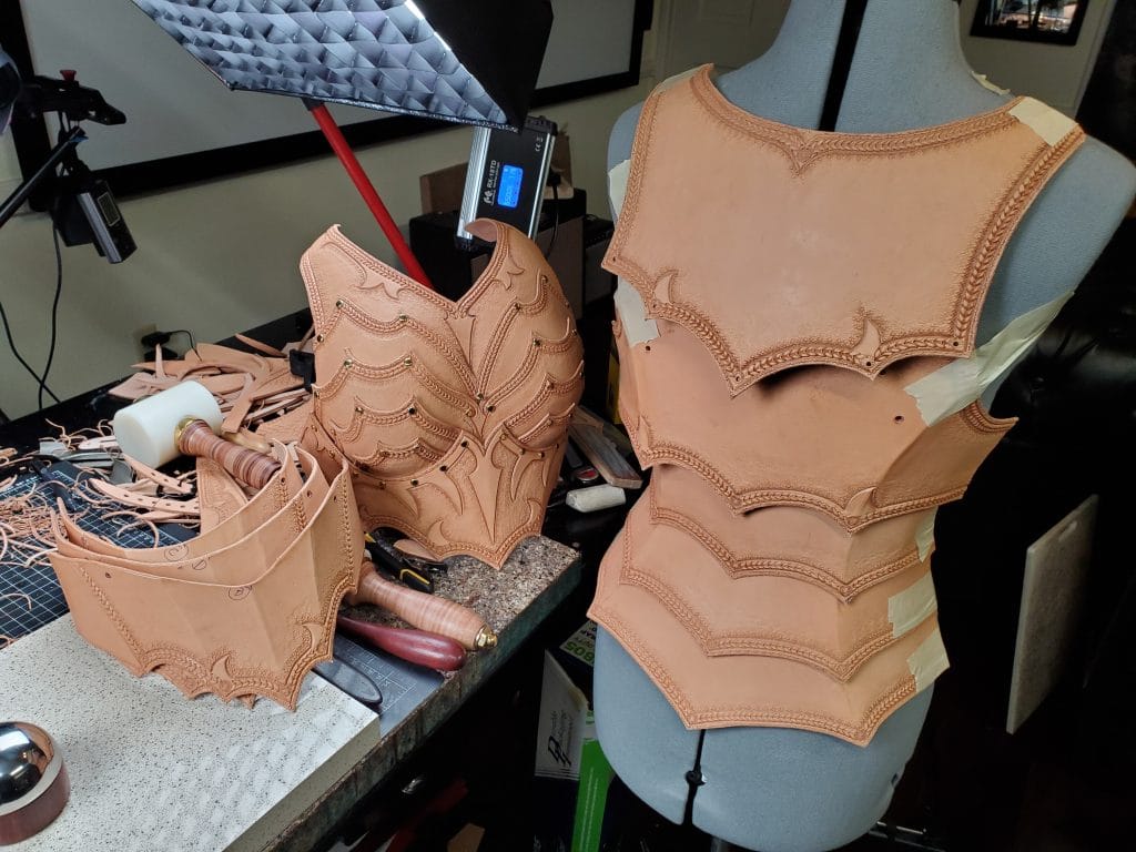 No. 1 Fantasy Female Breastplate Pattern Prince Armory