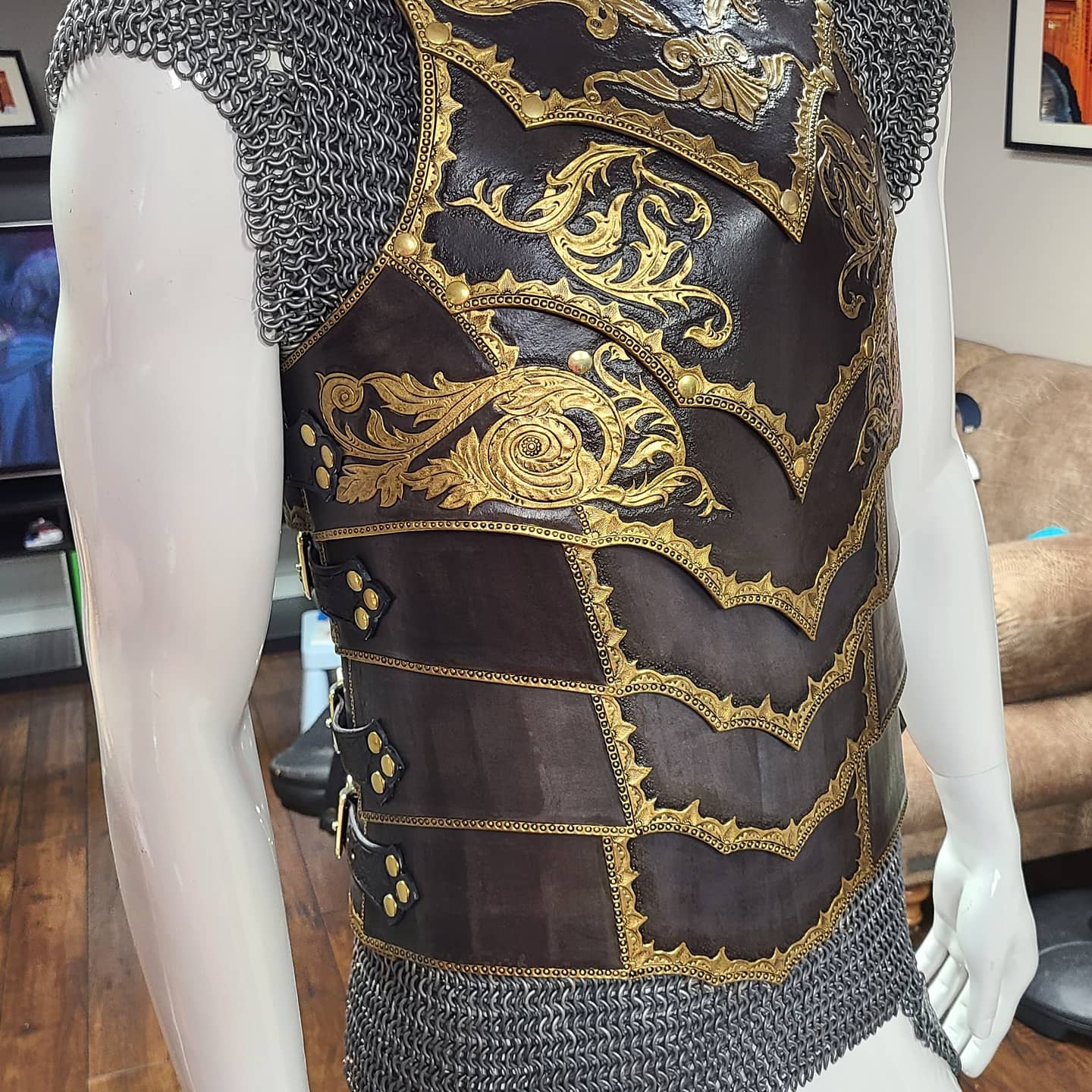 Fantasy Breastplate Pattern Prince Armory